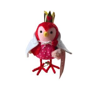 NWT Target Spritz Valentine FEATHERLY FRIENDS “QUEENIE” BIRD Queen of Hearts